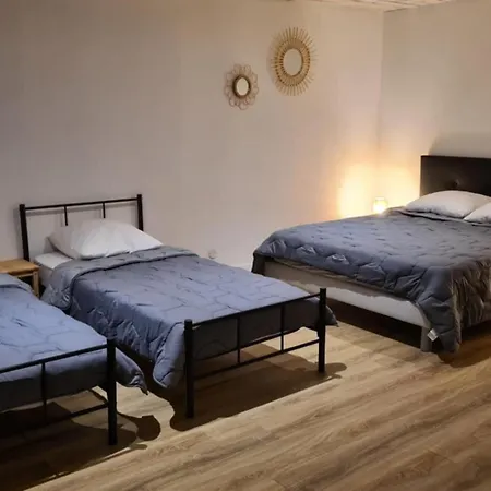 12 Personnes Avec Etang Et Piscine Holiday home Saint-Hilaire-le-Vouhis